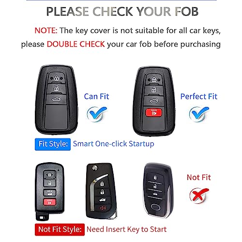 Coque de clé en TPU souple de qualité supérieure pour Toyota Prius - 2