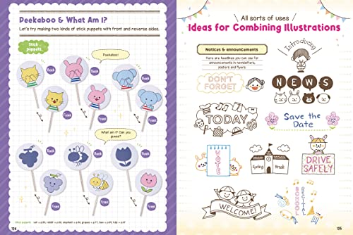 How to Draw Cute Doodles and Illustrations: A Step-By-Step Beginner's Guide [With Over 1000 Illustr