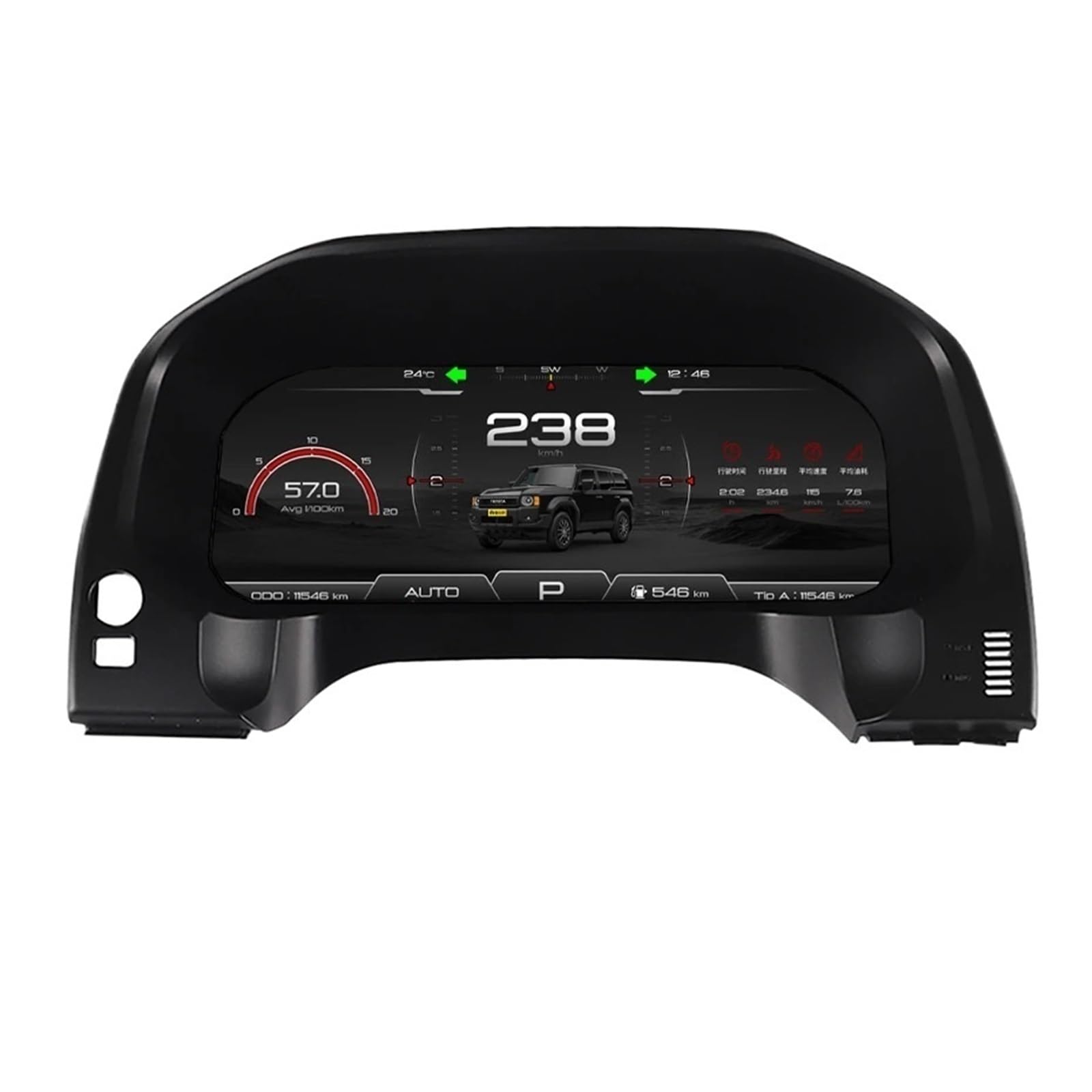Pantalla para Coche para Toyota Prado 150, 2009-2017