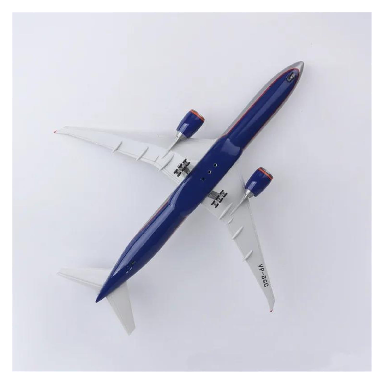 Odlewane zabawki samolotowe w skali 1:157 dla rosji Boeing 777 model odlewu żywiczny model samolotu kolekcja samolotów dekoracja wyświetlacz Model samolotu do zbierania i wyświetlania (ze światłem)