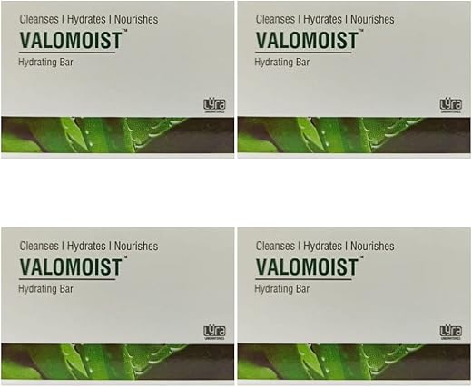 VALOMOIST HYDRATING BAR PACK OF 4 X 75GM