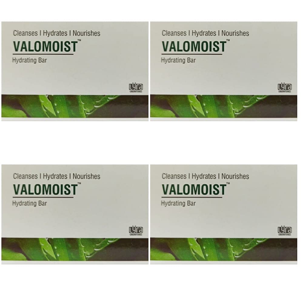 VALOMOIST HYDRATING BAR PACK OF 4 X 75GM