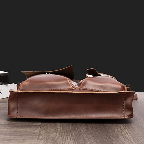 Vista 6 de FELTECHELECTR 1pc Messenger Bag Single- Shoulder Zipper Pouch Portable Tool Bag Mens Sling Bag Single- Shoulder Bag Mens over The Shoulder Bag