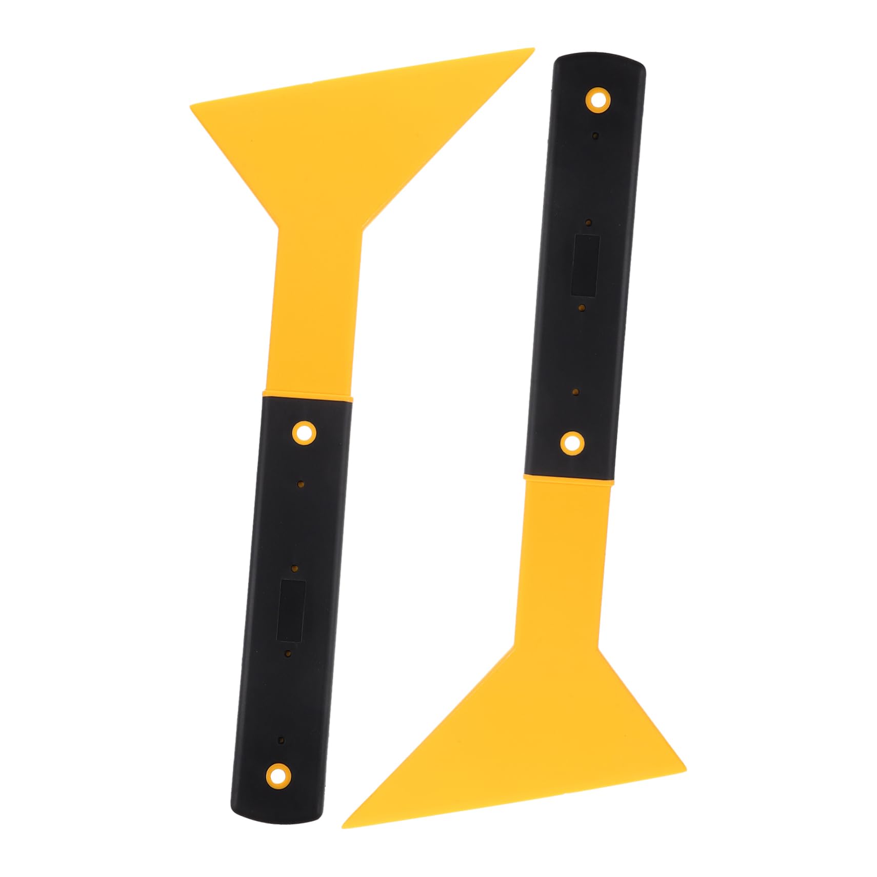 BESTonZON 2Pcs Auto Scraper Wrapping Scraper Tools for Car Film Wallpaper Smoothing Equipment for Window Tinting Home Use Random Handle Style