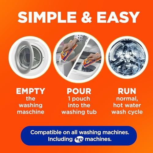 washing machine cleaner by tide washer machine cleaner with oxi for front and top loader washer machines deep cleaning odor eliminator 3 month supply