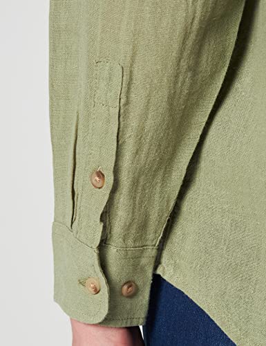 Springfield Camicia a maniche lunghe in lino