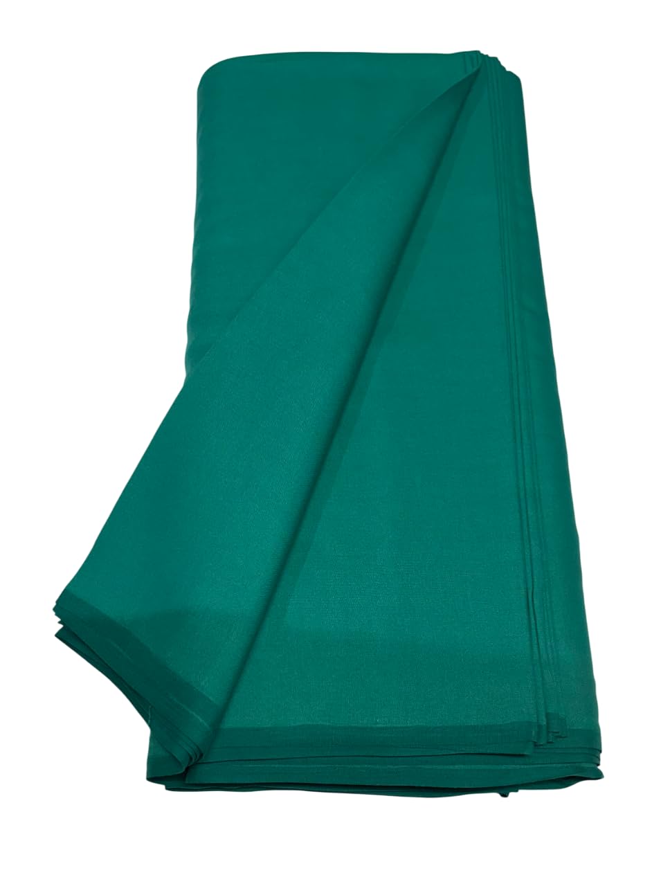 BKRKJ for Women & Men Merino Wool Spun Fabric for Stitching Woollen Suits Salwars Shirts Kurta Pyjama Pathani Suits Blouse Scarf Patiyala Chudidar,Rama Green 119 (2.5 Meter)