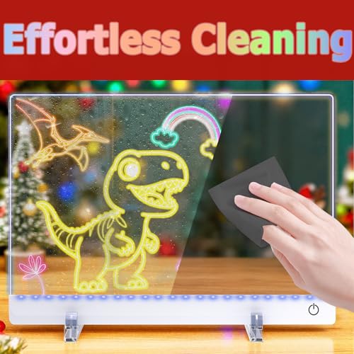 Save 38% on Zyrisis 16" LED Drawing Board with 7 Colors & Tracing Book