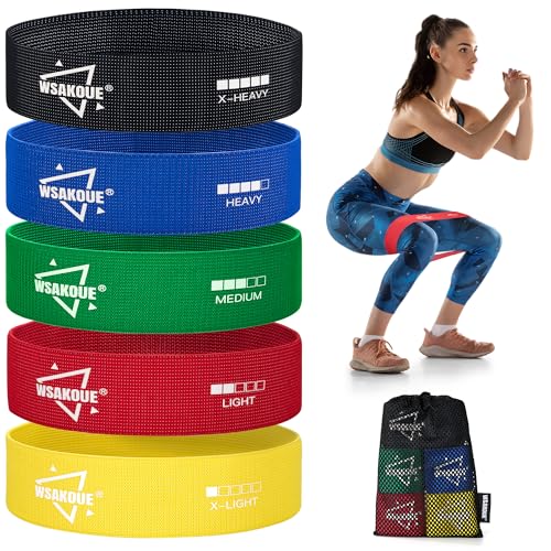 WSAKOUE 5-Level Glute Bands