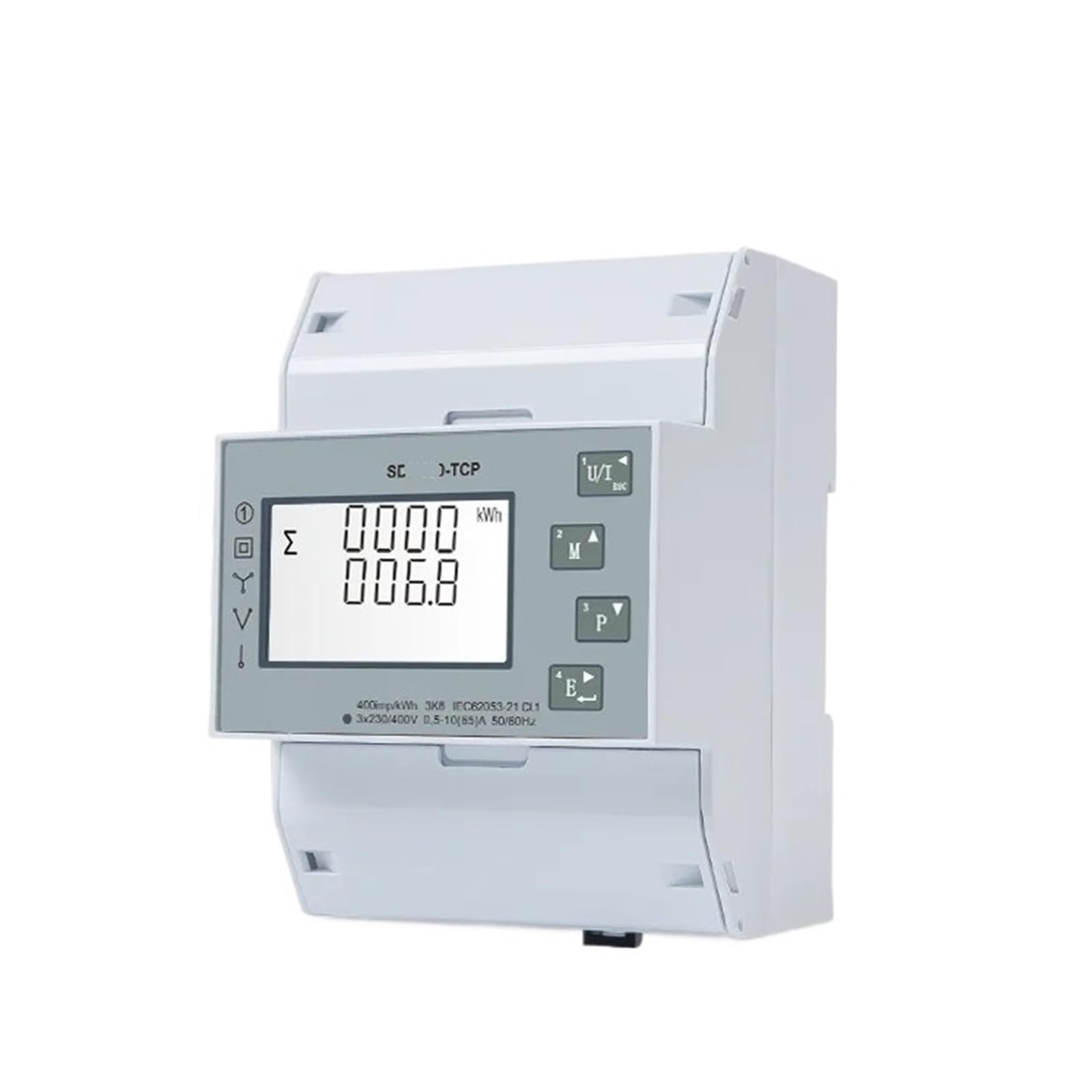 PXQCHAVLN SDM630-TCP Three Phase Four Wire Din Rail Energy Meter Multifunctional Industrial Electric