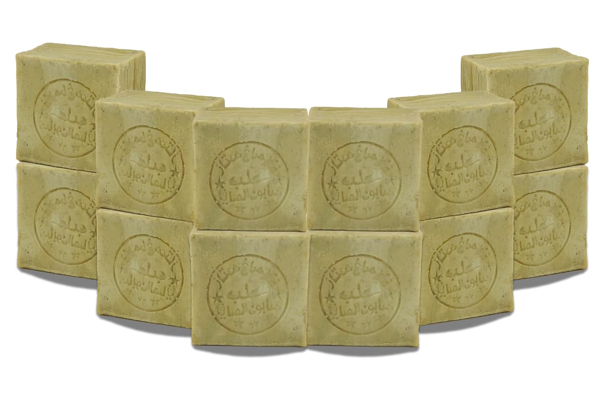 Turkish Bar 12 Pcs Laurel and Olive Oil Soap 100% Natural, Handmade, Cruelty-Free, Vegan, Moisturizing - Image 3