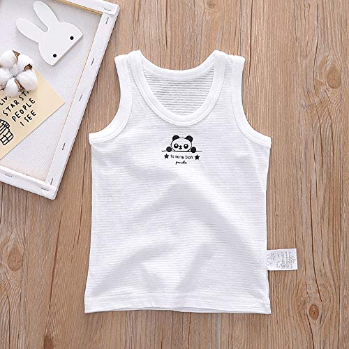 Toddler Boys' 3 Pack Tank Tops 100% Cotton Sleeveless Undershirts4