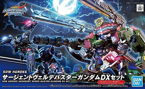 Bandai Hobby - SD Gundam World Heroes - Sergeant Verde Buster Gundam miniatura 2