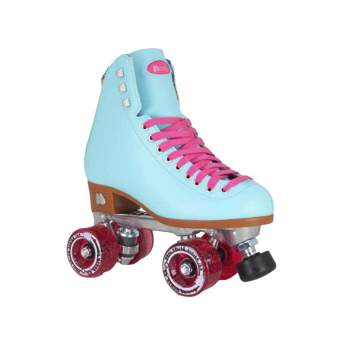 Moxi Beach Bunny Roller Skates for Women - Colorful, Precision-Fit Skate with High-Rebound Wheels, Moisture-Wicking Lining & Padding, Roller Skates