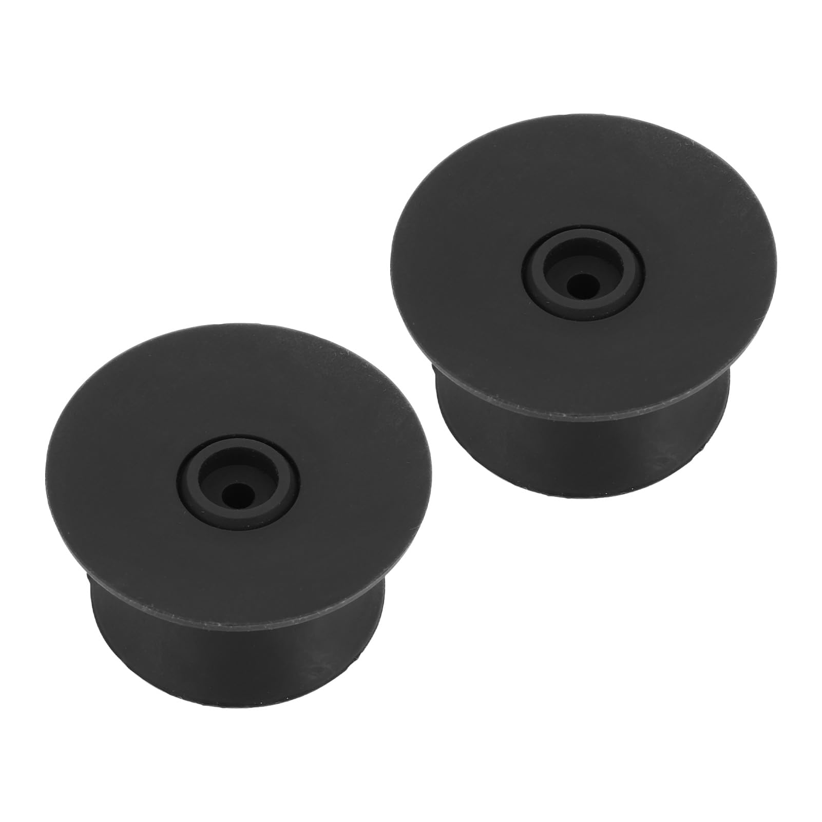 Adaptadores de eje óptico de buje de 1/4 pulgadas, 1 par de carrete a carrete, adaptador de buje de nab anillos de goma para Studer ReVox, para Akai, para té, para, Negro -