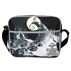 The Nightmare Before Christmas Jack & Sally Messenger Courier School Cross Body Bag