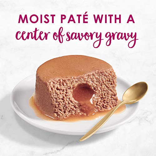 Purina Fancy Feast Pate Wet Cat Food Variety Pack, Savory Centers Pate With a Gravy Center - (2 Packs of 12) 3 oz. Pull… - Image 5