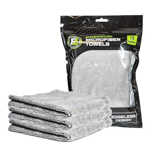 ExoForma Premium Grade Microfiber Towels (3 Pack)