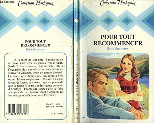 Pour tout recommencer (Collection Harlequin)