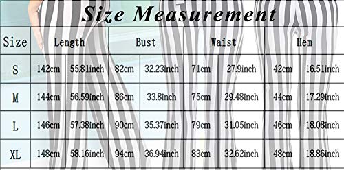 Macacão Feminino Roupas da Moda 2019 Listras Sem Mangas Halter Magro Calças Romper Com Cinto (Preto,