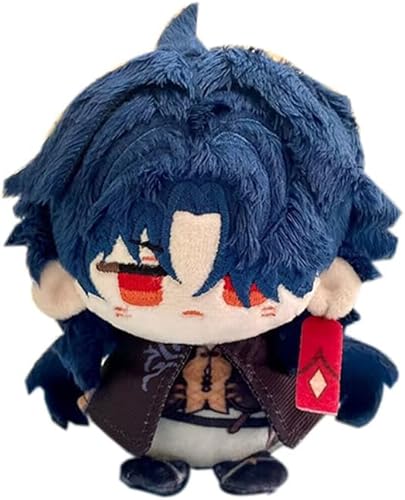 KILA MILA Honkai Star Rail - Juguetes de peluche Kafka Bailu Blade Dan Heng Jing Yuan, muñeca de peluche Kawaii Merch suave adorable muñeca de