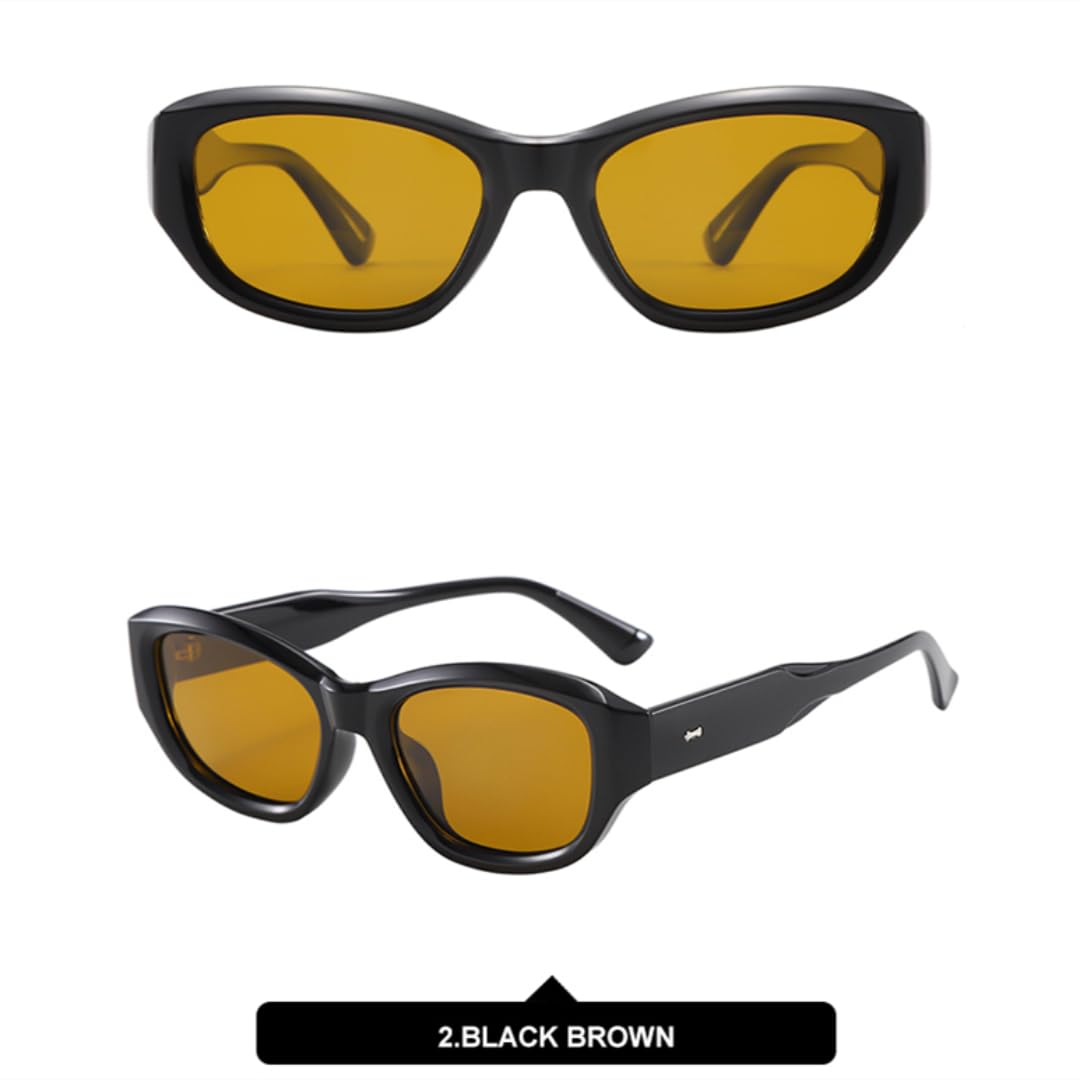 Occhiali da sole polarizzati punk retrò alla moda per donne e uomini, occhiali da sole classici vintage, occhiali da sole UV400 per esterni