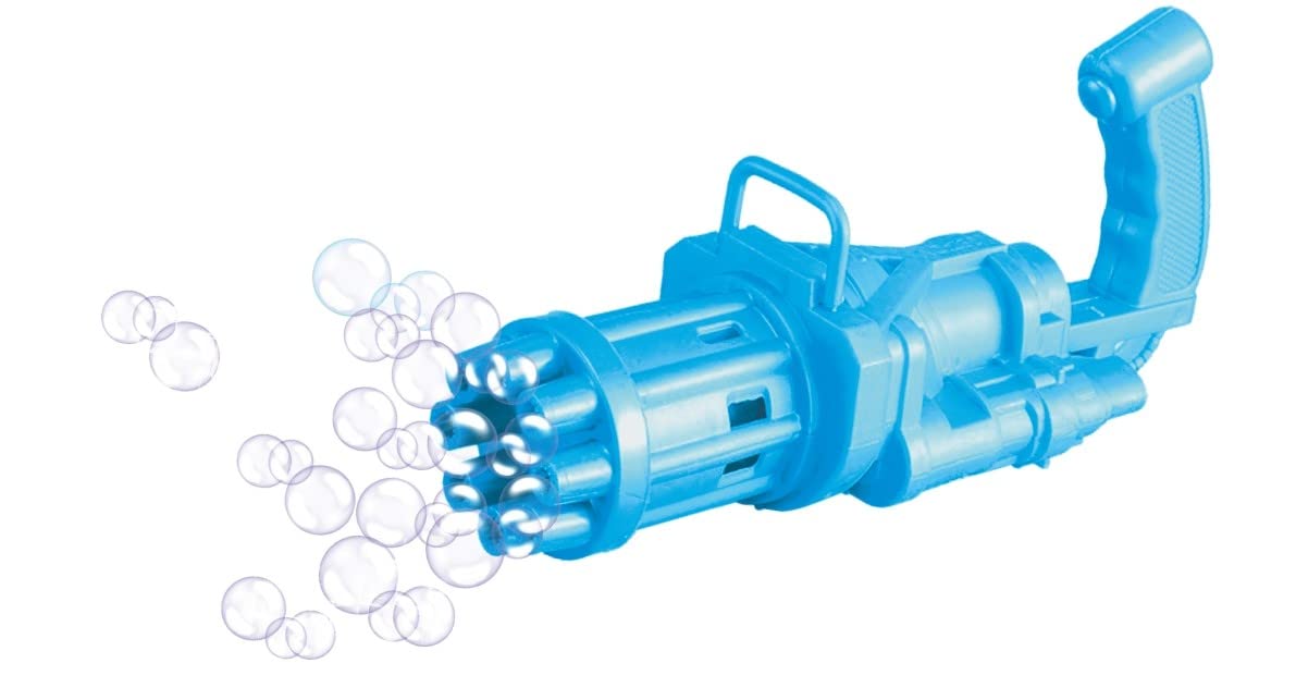 Toyzone Frozen Terminator Bubble Gun-56546 | Portable Maker | Machine | Outdoor & Indoor Activity Toy | Colorful Bubbles | Cool Toy for Girls & Boys