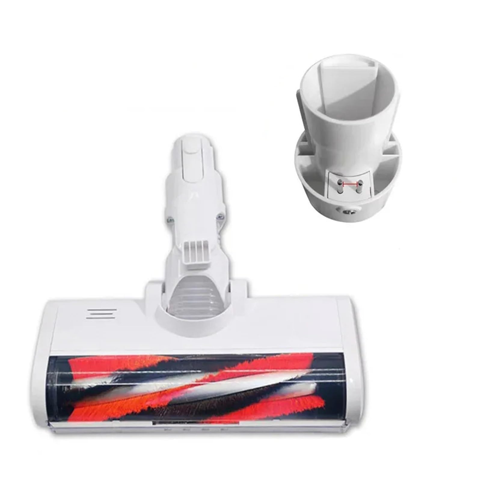VIXWDRUTY Electric Brush Head， Compatible For Xiaomi ，K10 G10 ， 1C ，Compatible For Dreame ，V8/V9B/V9P/V11/G9 Carpet Brush Vacuum Cleaner Parts(1pcs)