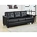 Coaster Furniture Black Sleeper Sofa