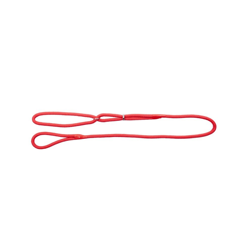 Dingo Show Lead for Dog from Red Cord Comfy Leash for Handler and Dog on the Ring 10467, 0.8 x 150 cm