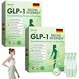 HHVB GLP-1 SIX IN-ONE Health Solution Oral Liquid, HHVB GLP-1 Orale Lósung, Glp1 orale flüssigkeit, HHVB GLP1 Tropfen, Natürliche GLP-1 Peptid Komplex Serum für alle Körpertypen (2 Stk)