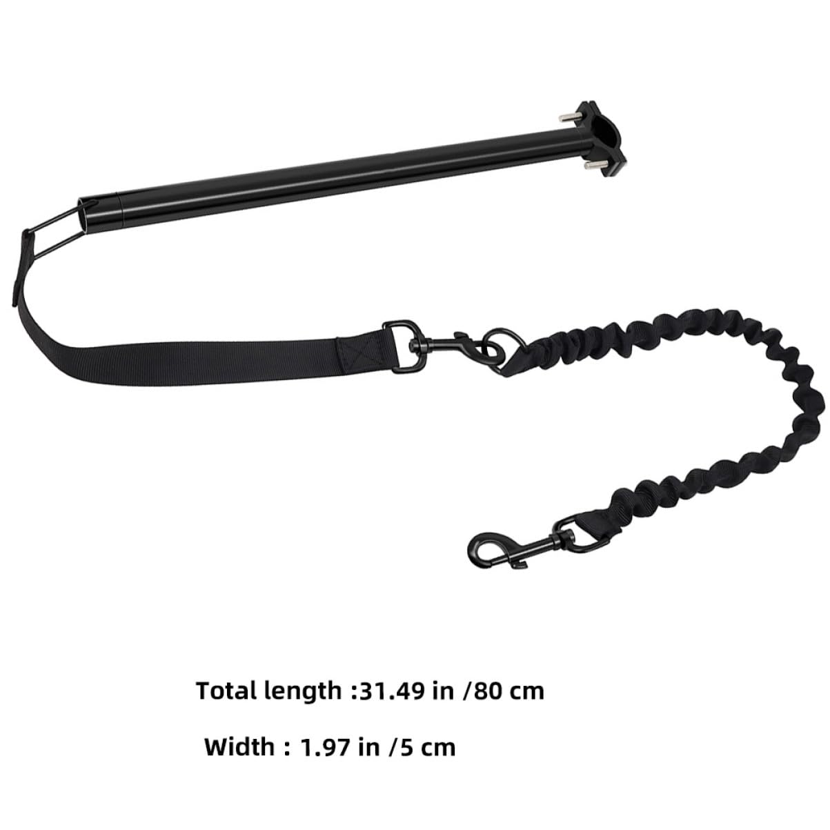 Abaodam 1 Set Outdoor Dog Pulling Rope Ergonomic Bike Dog Leash for Comfortable Riding Removable Design for Convenient Use for Biking and Outdoor Activities