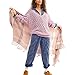 Free People Womens Say Hello Wool Blend Open Stitch Pullover Sweater (Lilac, Small)
