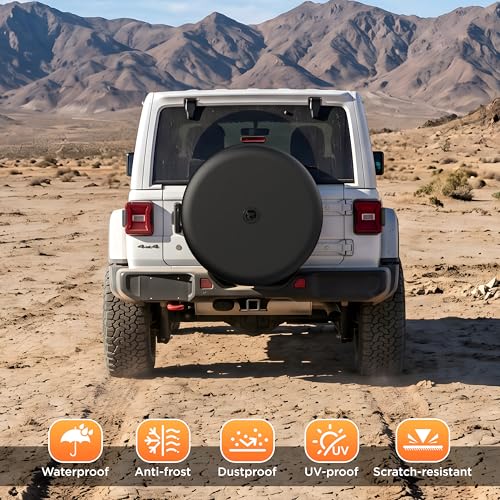 Moonet Tire Cover for Jeep Wrangler JL