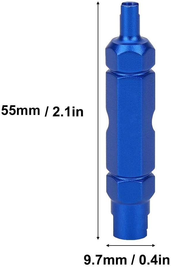 Bicycle Valves Aluminium Alloy Mountain Bicycle Valves Core Extension Rod Bicycle Inner Tube Disassembly Spanner Tool - Image 4