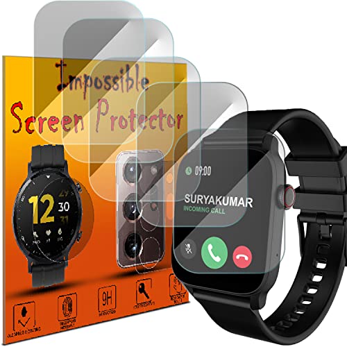 Image of FCS Smart Watch Screen Protector /Screen Guard for Maxima Max Pro Hero (Pack of, 9)