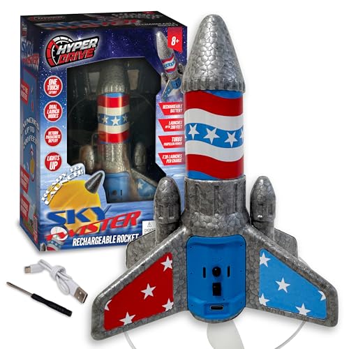 FAWAJON Hyper Drive - SkyTwister Rocket – Rechargeable Electric Launch