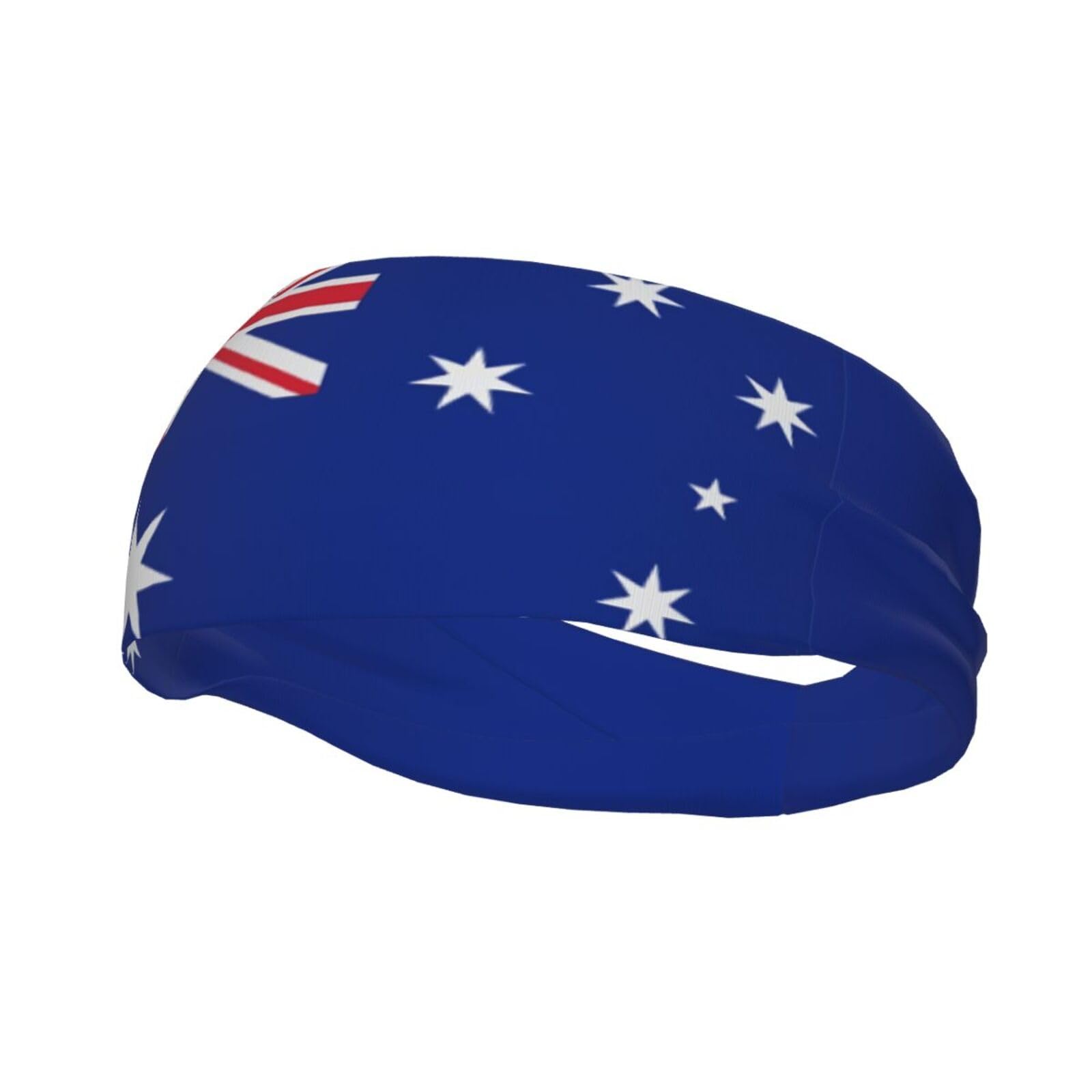 Cute Flag Headbands Women Men Flag Sweatband Sports Headband for Running, Cycling, Yoga Gym, Working Out