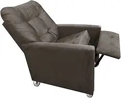 Poltrona Do Papai Reclinavel Pallas Marrom,
