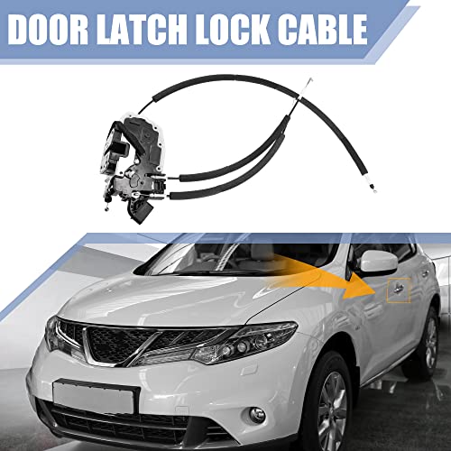 Image of X AUTOHAUX Rear Driver Door Lock Actuator Replacement for Murano 2008-2014 Rear Left Side Door Latch Motor Assembly 82501-1AA0A