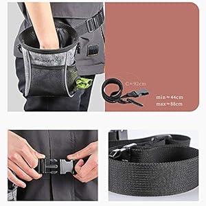 Dog Treat Pouch Pet Training Bagfanny Pack and Waste Bag Dispensereasily Carries Pet Toys Kibble 3 Ways to Use light Grey  Cucciolini Doodles Dog treat pouch pet training bagfanny pack and waste bag dispensereasily carries pet toys kibble 3 ways to use light grey   cucciolini doodles