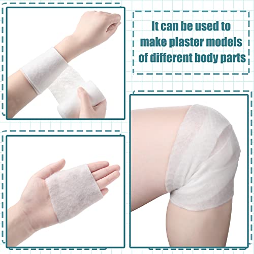 6 Rolls Cast Padding Soft Individual Pack Padding Use With Plaster Cloth Gauze Bandage For Halloween Wrap Bandage Art Projects, Body Casts, Mask Making, Hobby Craft (6 Inch X 8.8 Ft) #TOP6