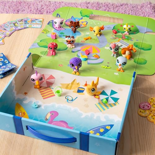 littlest pet shop - traveling adventure collector set - lps gen 7 authentic mystery figures surprise collectible kidult toy girls boys kids tweens ages 4
