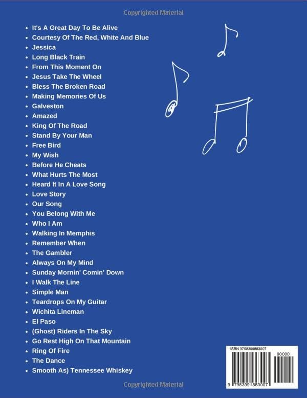 American Country Songbook: 36 Famous Country Hits for Easy Guitar Tab - Image 2