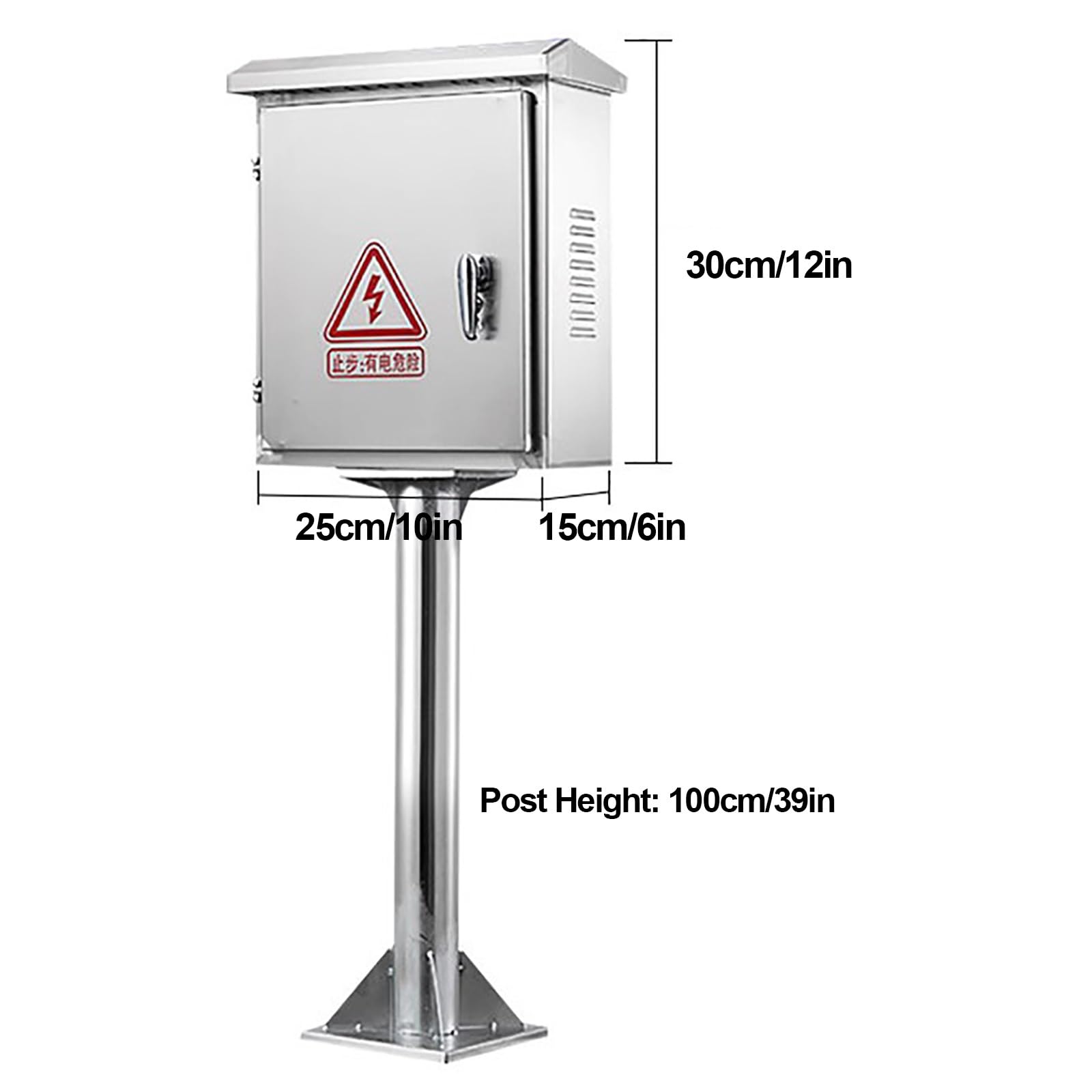 Armadio Elettrico da Esterno, Scatola Elettrica in Acciaio Inox 304