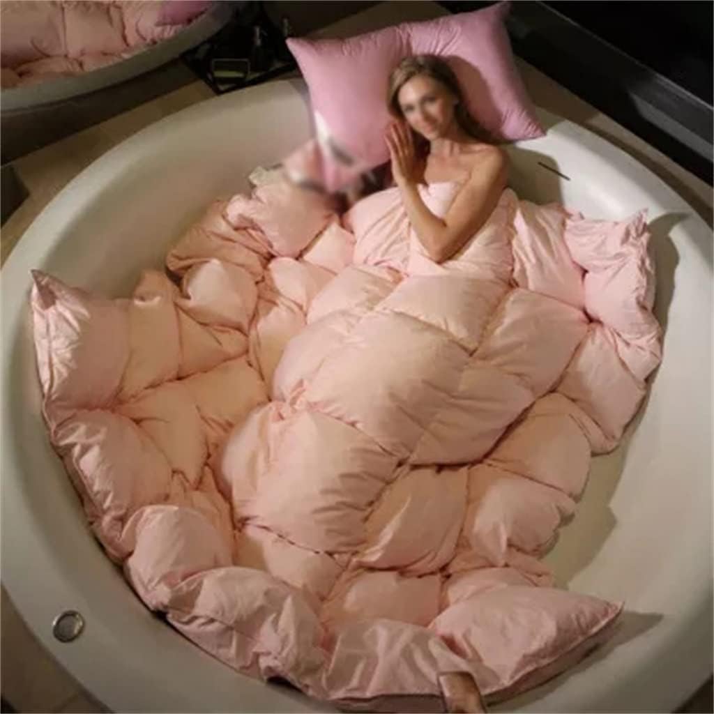 Goose Down Comforter Filler Queen King Blanket Cotton Shell Winter Duvet Insert