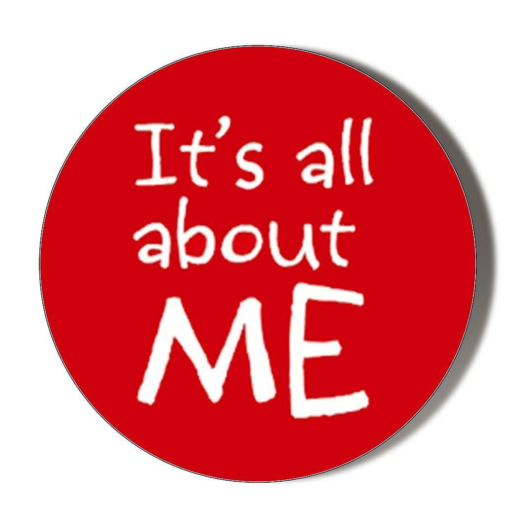 Gift Insanity Multi Its All About Me 10 X 49Mm Vinyl Stickers Pack Of 10