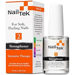 Nailtek Intensive Therapy-2 Treatment for Soft Peeling Nails, 0.5 Fluid Ounce