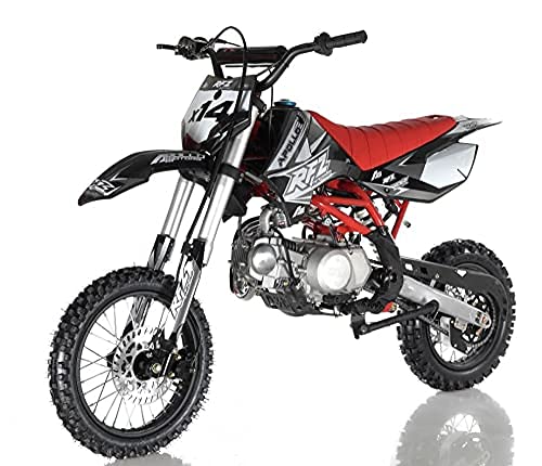 HHH Apollo DB - X14 125CC RFZ Dirt Bike 4 Speed SEMI AUTO Pitbike for Youth and Adults