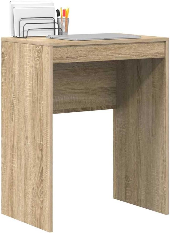 vidaXL Escritorio Roble Sonoma 60 x 40 x 76 cm Un estilo minimalista que se enfoca en lo simple y limpio, Madera elaborada duradera para que te dure mucho tiempo,